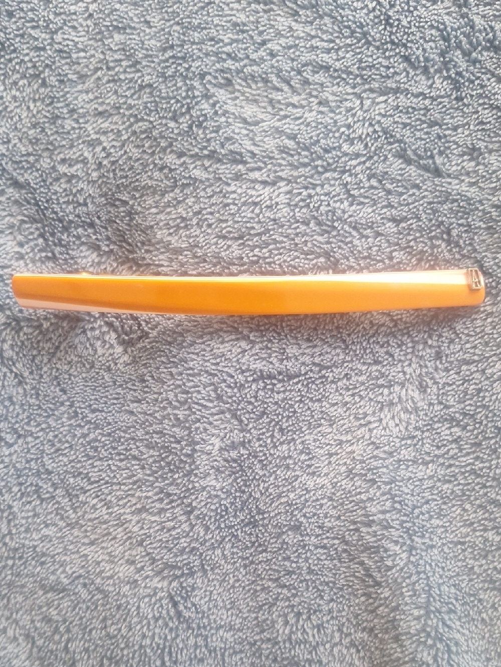 Alexandre de Paris  Orange Women’s Hair Barrette